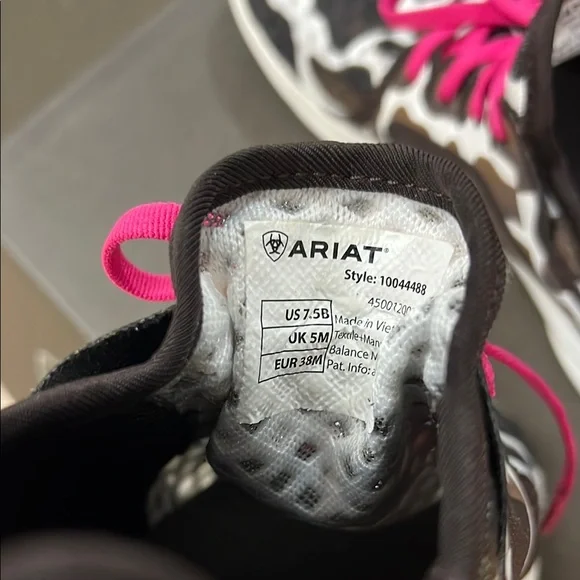 Ariat Cowprint Athletic Shoe - Picture 4 of 8